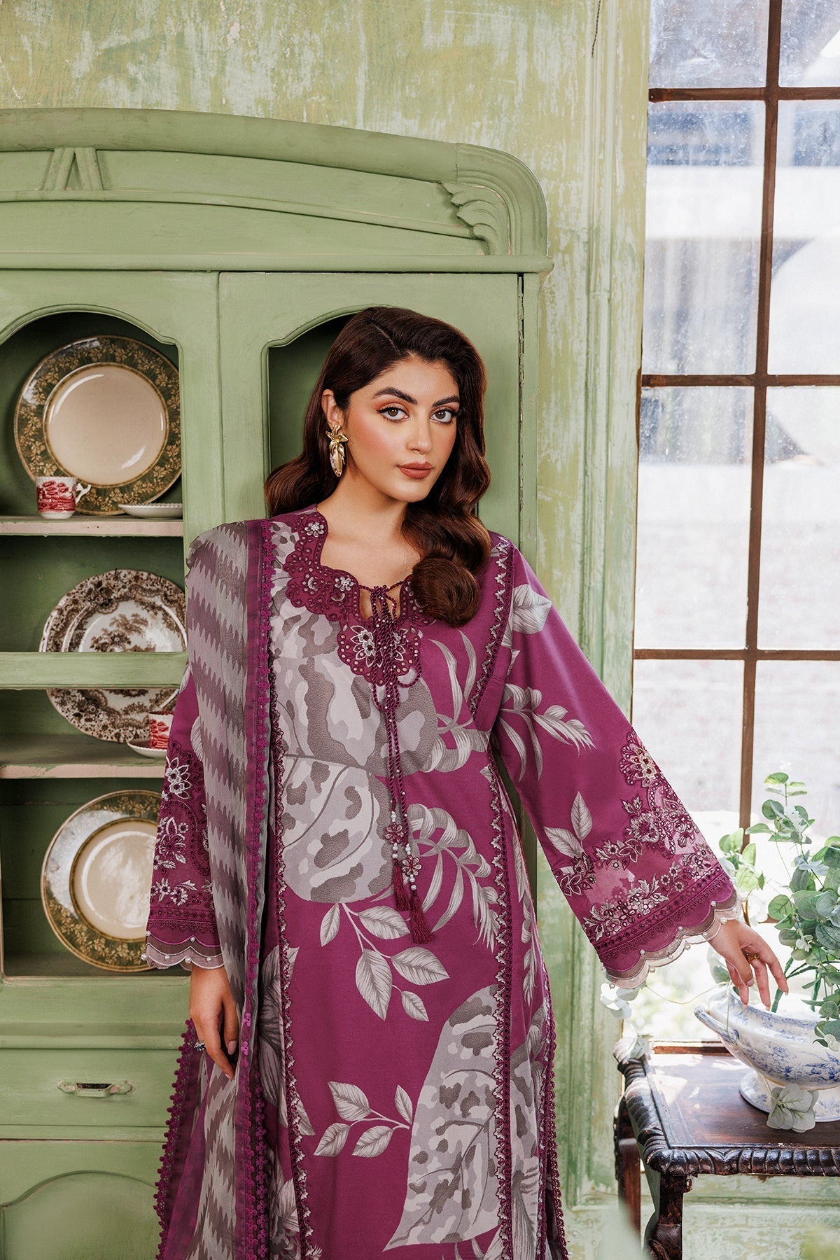 Alizeh | Maahi Vol 2 | AF-EPL-7015-NEHAL by Alizeh - Designer Dress - Type: Ladies Clothes - Available at Libayah - 100% Original