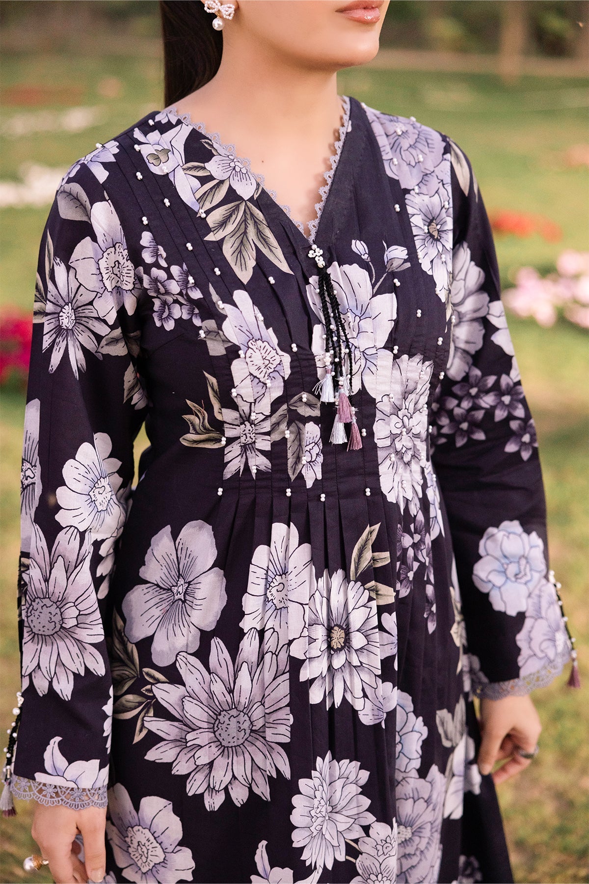 Alizeh | Sheen Lawn Prints 24 | CALLA by Alizeh - Designer Dress - Type: Ladies Clothes - Available at Libayah - 100% Original