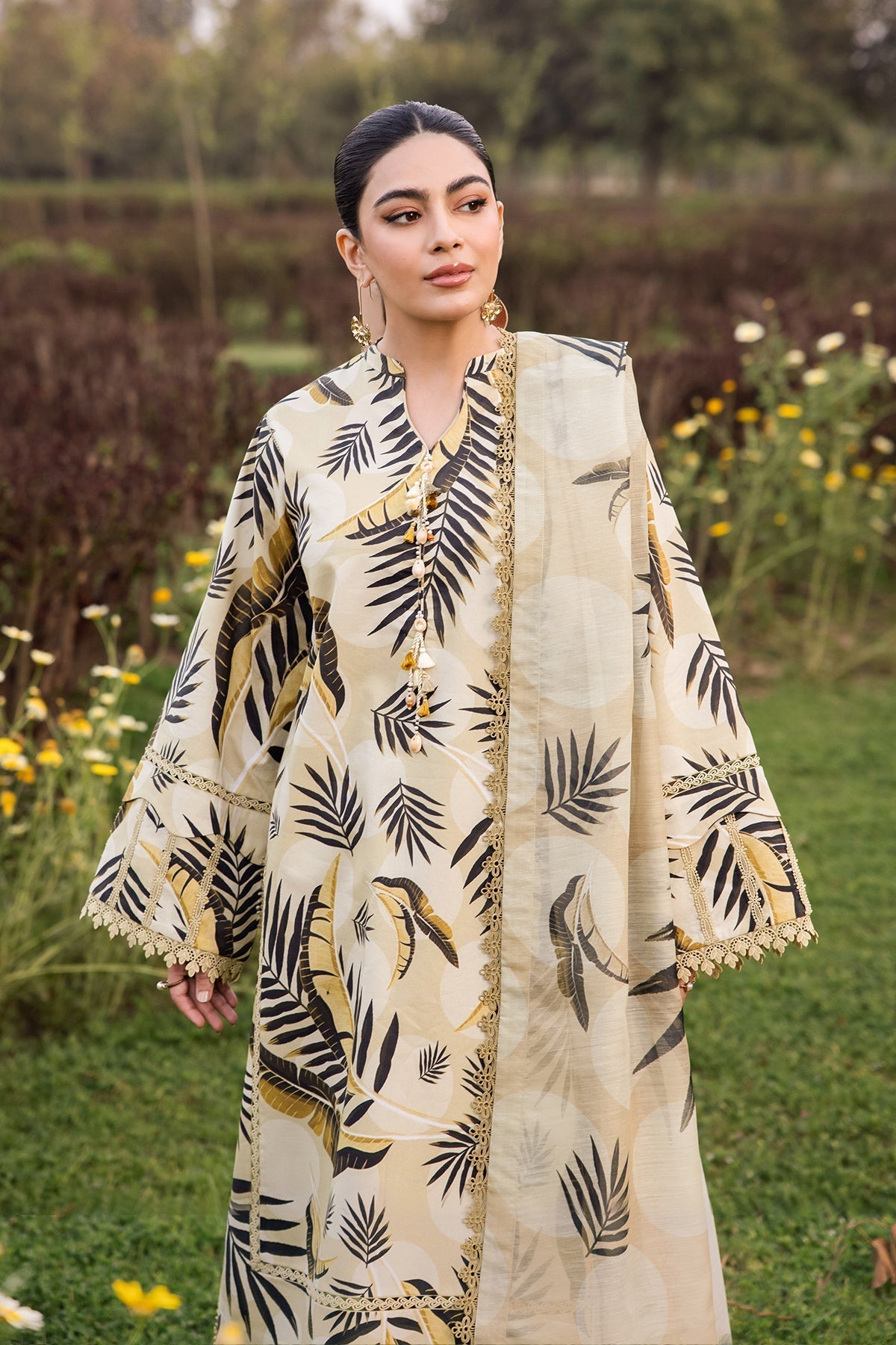 Alizeh | Sheen Lawn Prints 24 | DAFFODIL by Alizeh - Designer Dress - Type: Ladies Clothes - Available at Libayah - 100% Original
