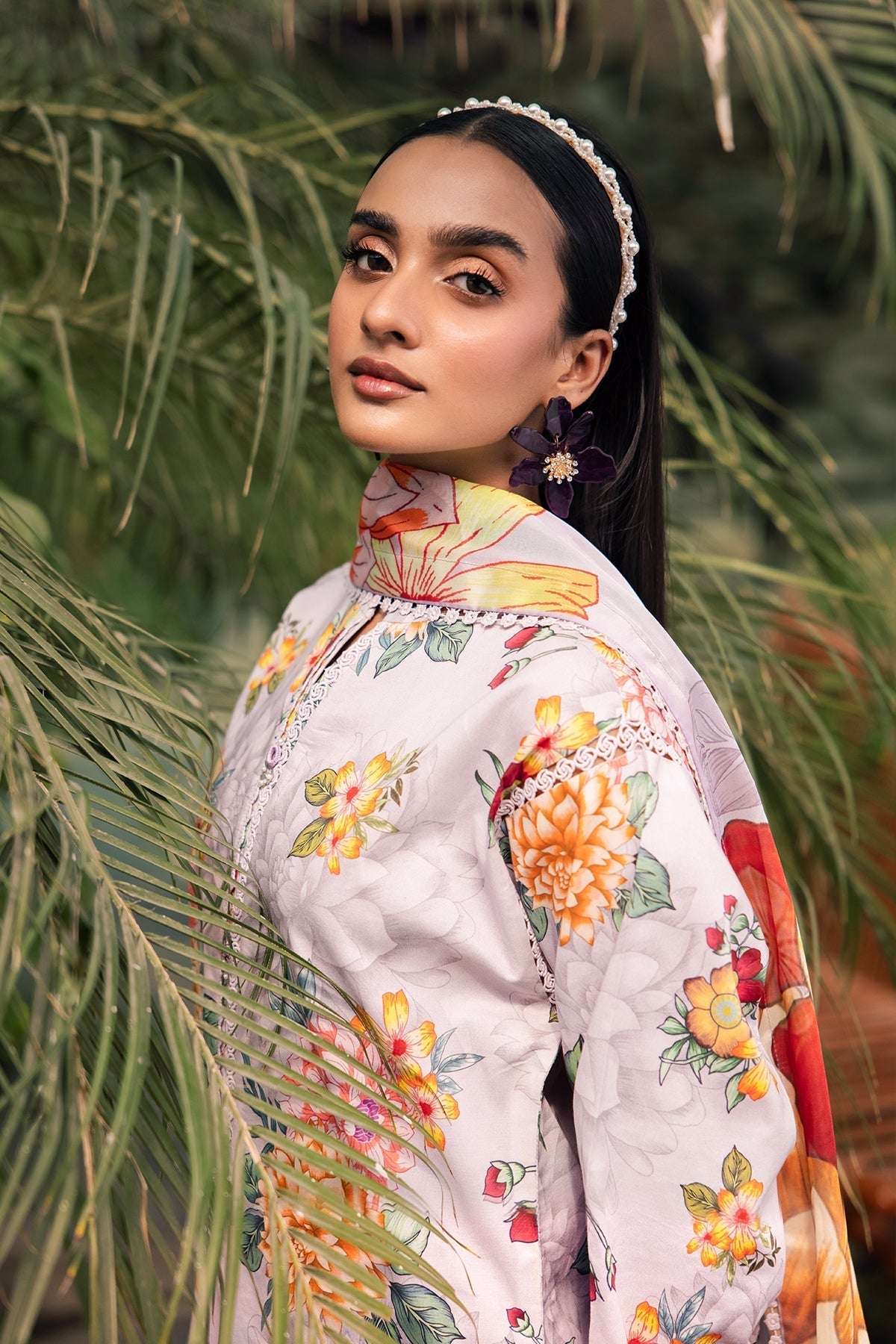 Alizeh | Sheen Lawn Prints 24 | FIONA by Alizeh - Designer Dress - Type: Ladies Clothes - Available at Libayah - 100% Original