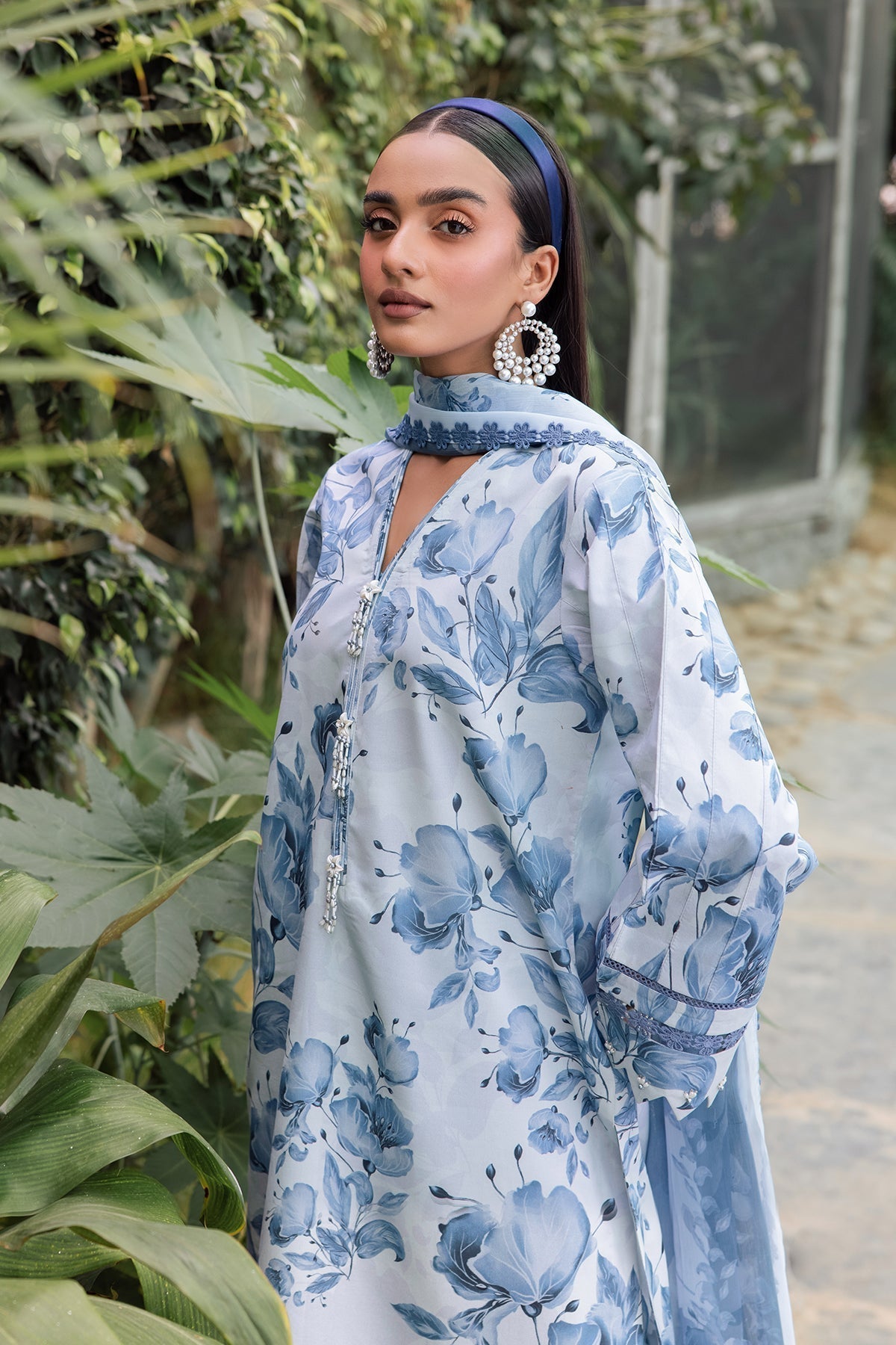 Alizeh | Sheen Lawn Prints 24 | GLORY by Alizeh - Designer Dress - Type: Ladies Clothes - Available at Libayah - 100% Original