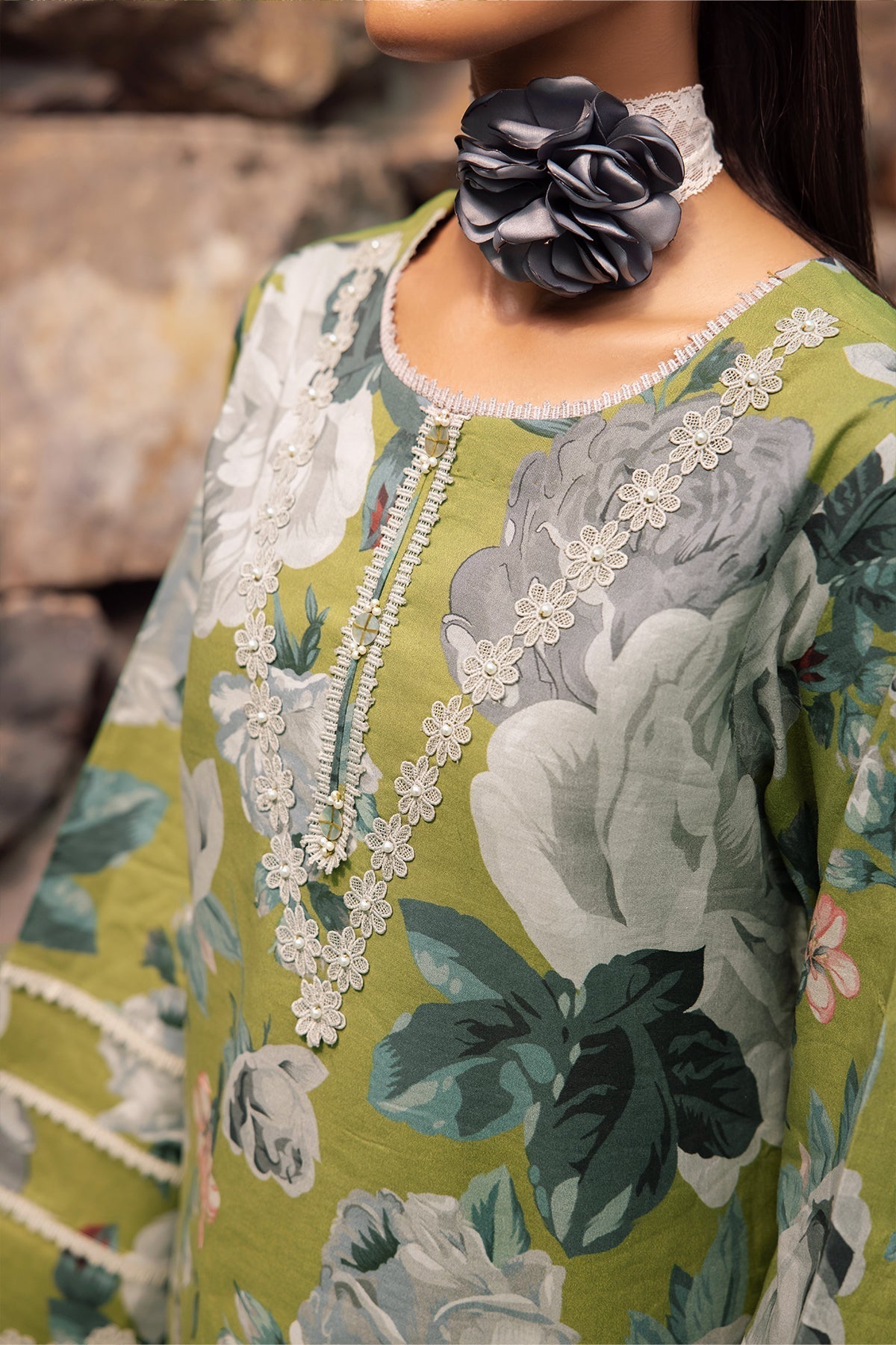 Alizeh | Sheen Lawn Prints 24 | JAZMIN by Alizeh - Designer Dress - Type: Ladies Clothes - Available at Libayah - 100% Original