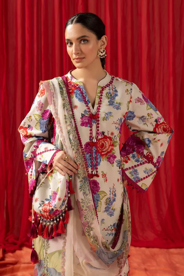 Alizeh | Sheen Lawn Prints 24 | LUNA ROSE by Alizeh - Designer Dress - Type: Ladies Clothes - Available at Libayah - 100% Original