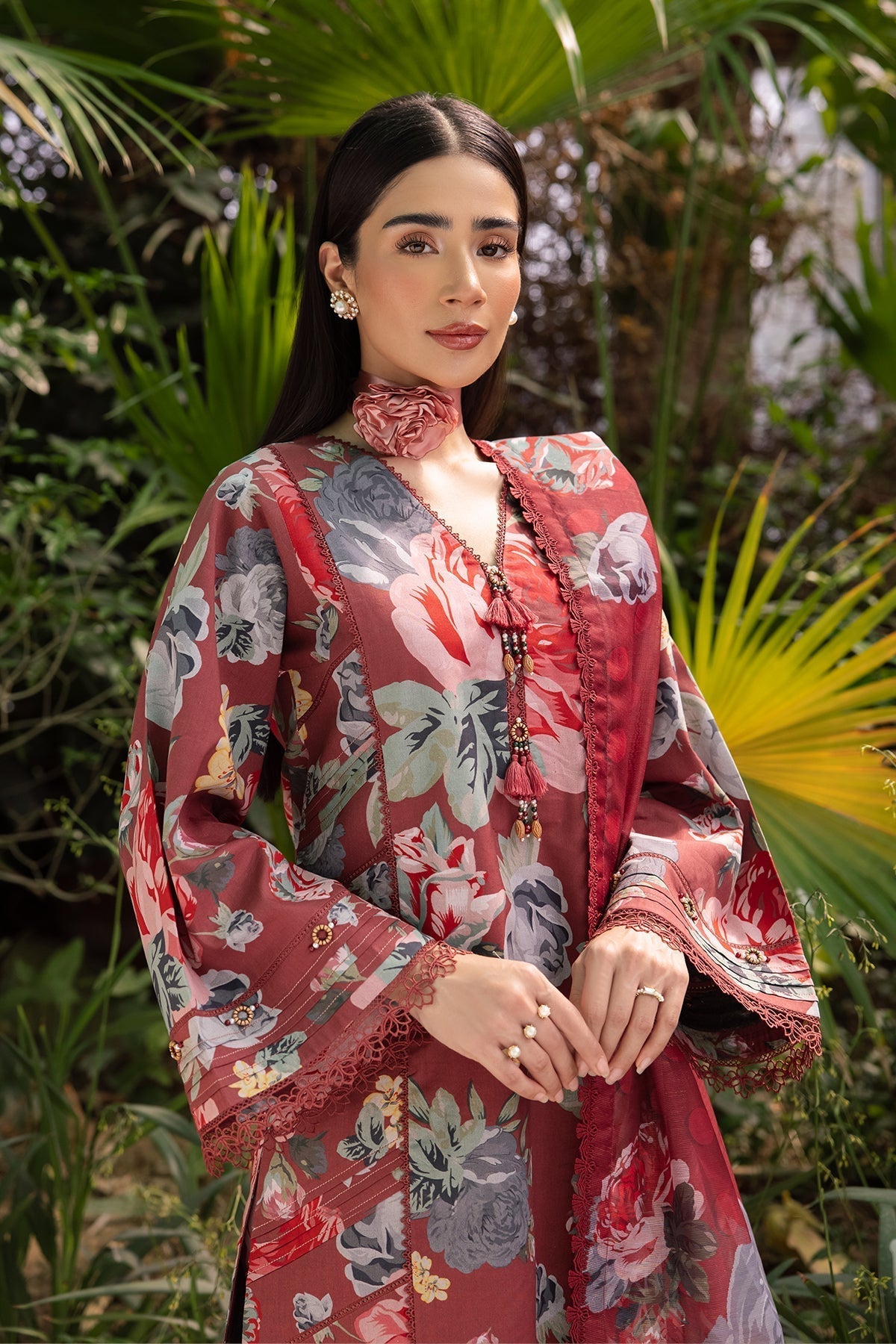 Alizeh | Sheen Lawn Prints 24 | PETUNIA by Alizeh - Designer Dress - Type: Ladies Clothes - Available at Libayah - 100% Original