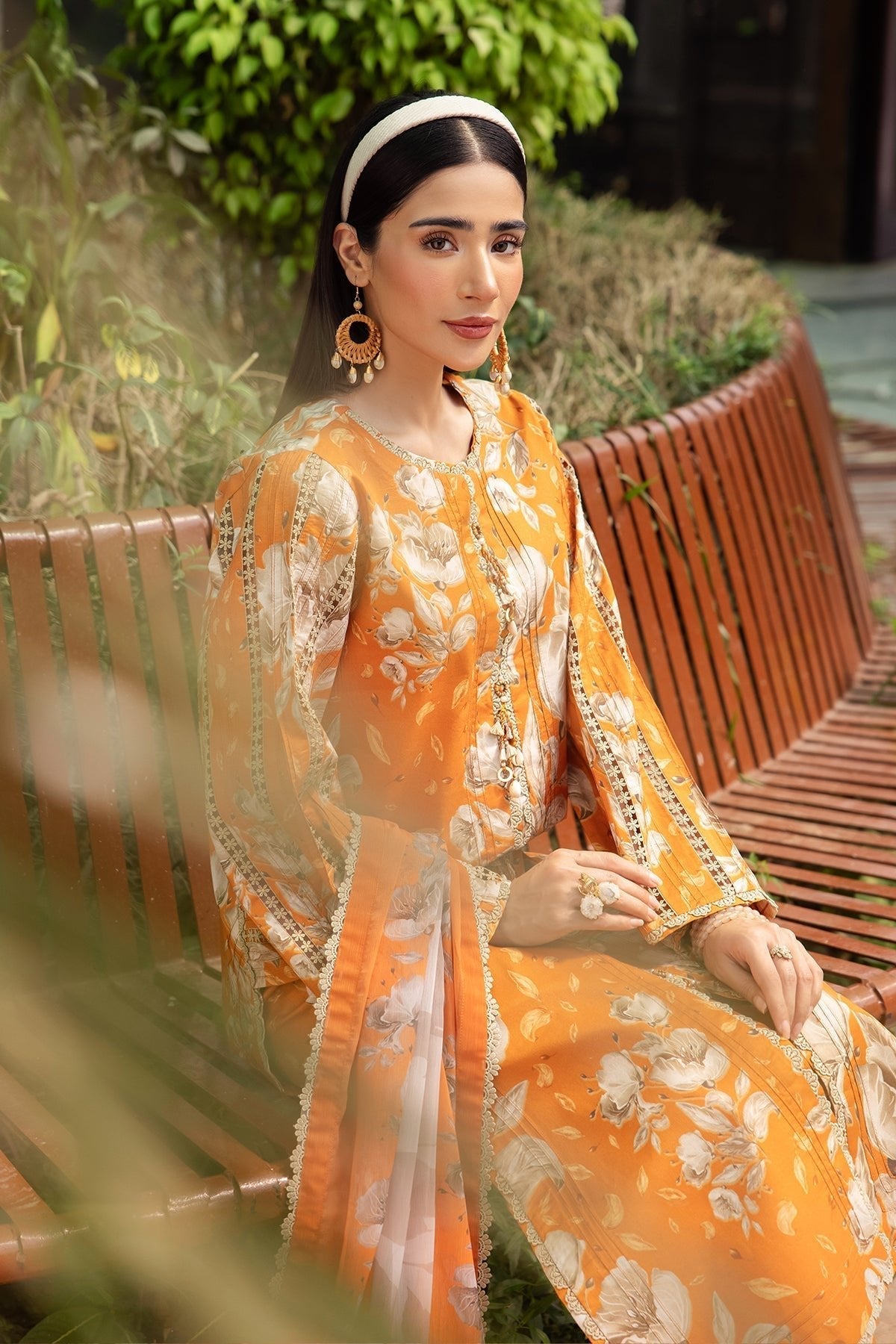 Alizeh | Sheen Lawn Prints 24 | SUNFLOWER by Alizeh - Designer Dress - Type: Ladies Clothes - Available at Libayah - 100% Original