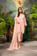 Alkaram | Luxury Lawn 24 | EC-01-24 by Alkaram - Designer Dress - Type: Ladies Clothes - Available at Libayah - 100% Original