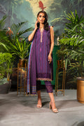 Alkaram | Luxury Lawn 24 | EC-18-24 by Alkaram - Designer Dress - Type: Ladies Clothes - Available at Libayah - 100% Original