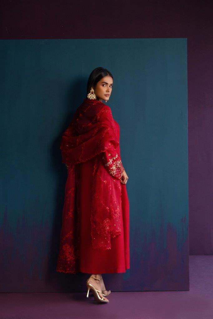 Anam Akhlaq | Festive Collection | D-46 by Anam Akhlaq - Designer Dress - Type: Ladies Clothes - Available at Libayah - 100% Original