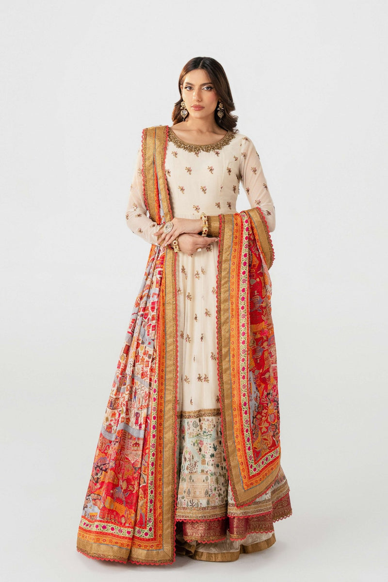 Fahad Hussayn | Jalsa Ghar | Angora by Fahad Hussayn - Designer Dress - Type: Ladies Clothes - Available at Libayah - 100% Original
