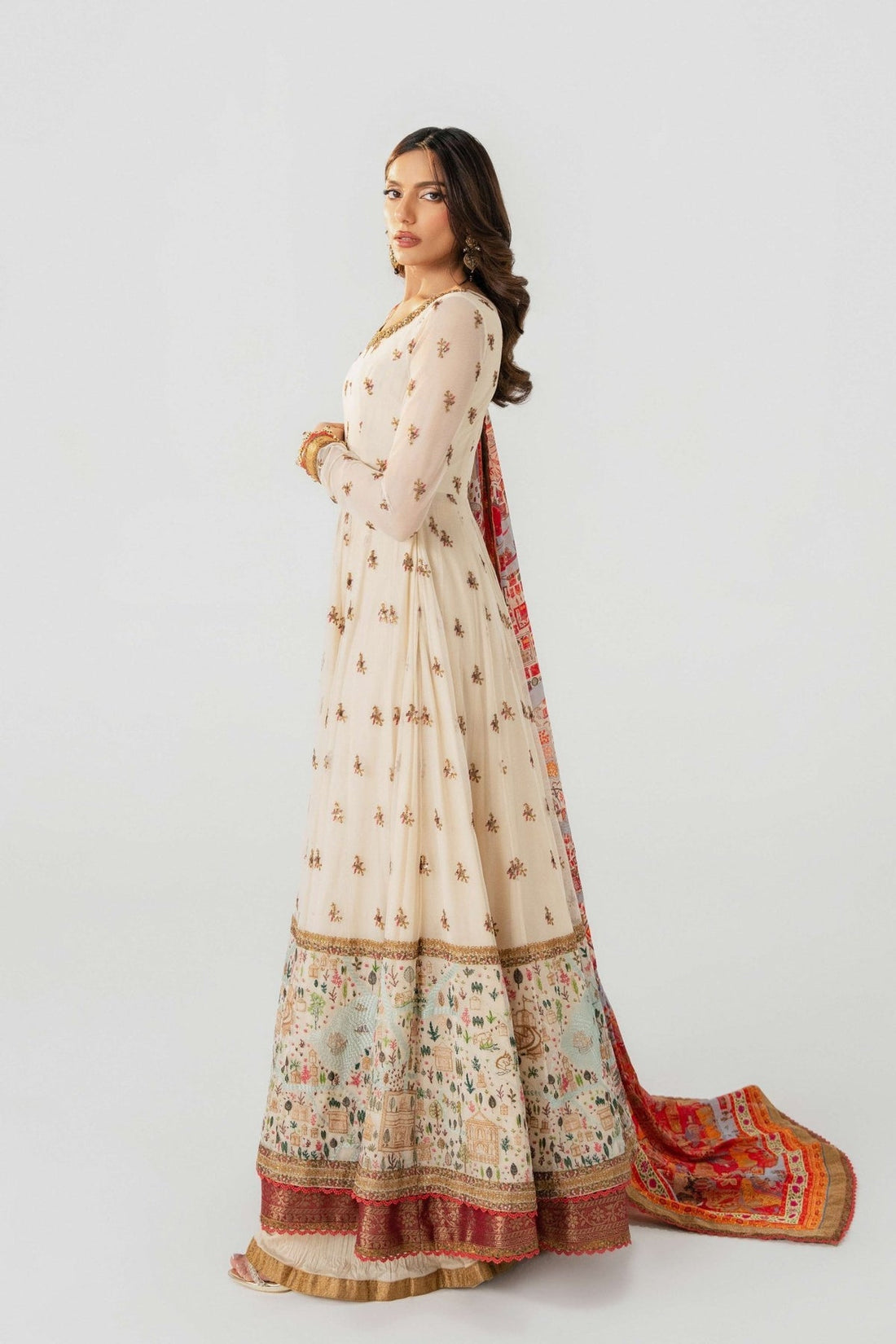 Fahad Hussayn | Jalsa Ghar | Angora by Fahad Hussayn - Designer Dress - Type: Ladies Clothes - Available at Libayah - 100% Original