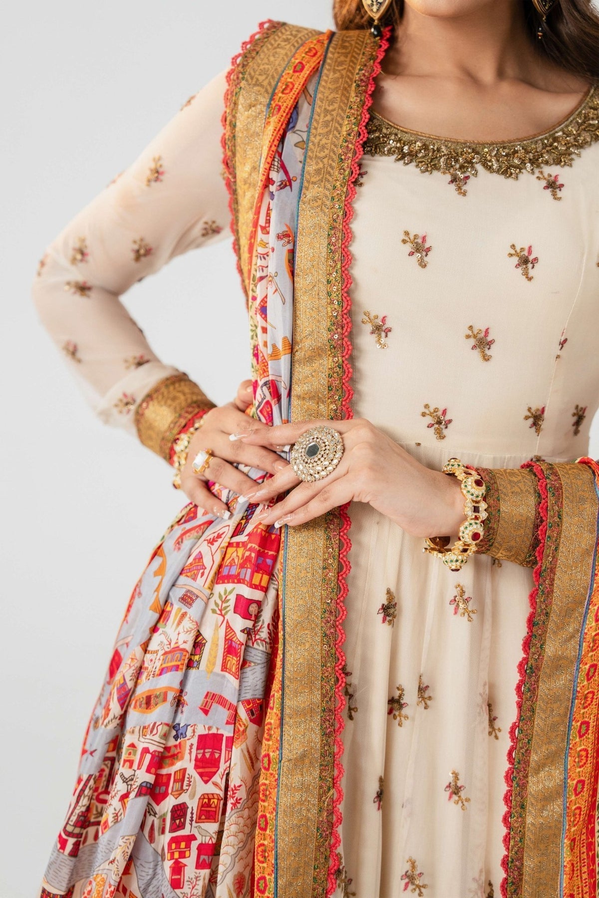 Fahad Hussayn | Jalsa Ghar | Angora by Fahad Hussayn - Designer Dress - Type: Ladies Clothes - Available at Libayah - 100% Original