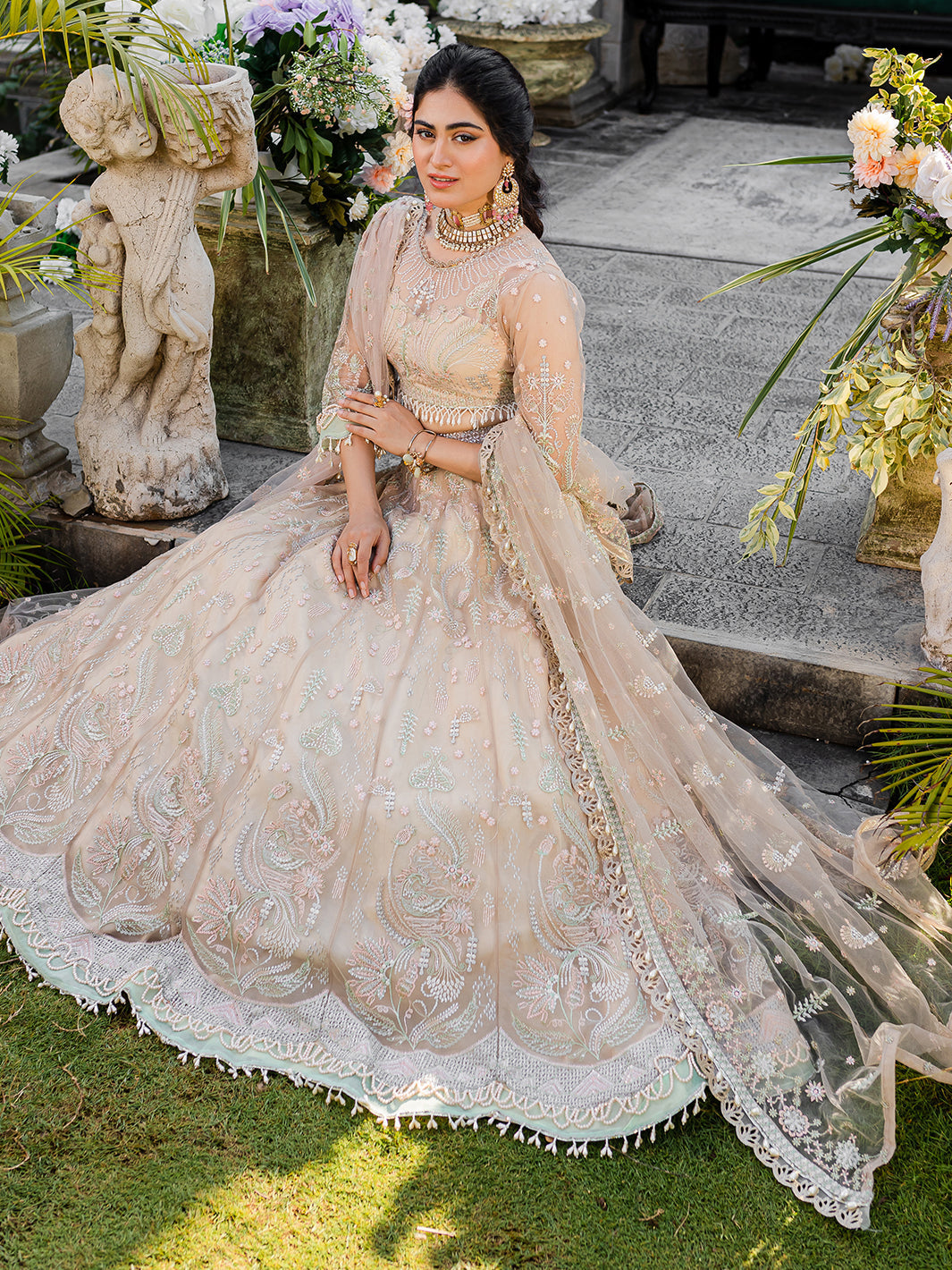 Izel | Heeriye Festive Collection | Jhoom by Izel - Designer Dress - Type: Ladies Clothes - Available at Libayah - 100% Original