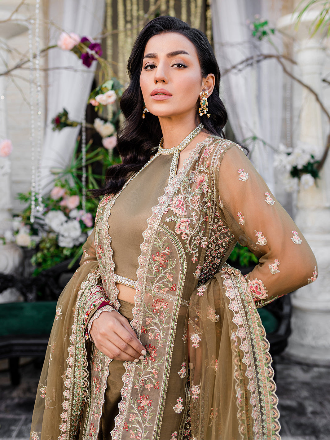 Izel | Heeriye Festive Collection | Saibo by Izel - Designer Dress - Type: Ladies Clothes - Available at Libayah - 100% Original