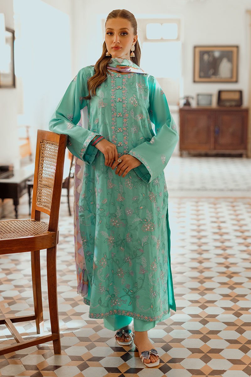 Ansab Jahangir | Luxe Pret Eid 24 | AALEYAH by Ansab Jahangir - Designer Dress - Type: Ladies Clothes - Available at Libayah - 100% Original