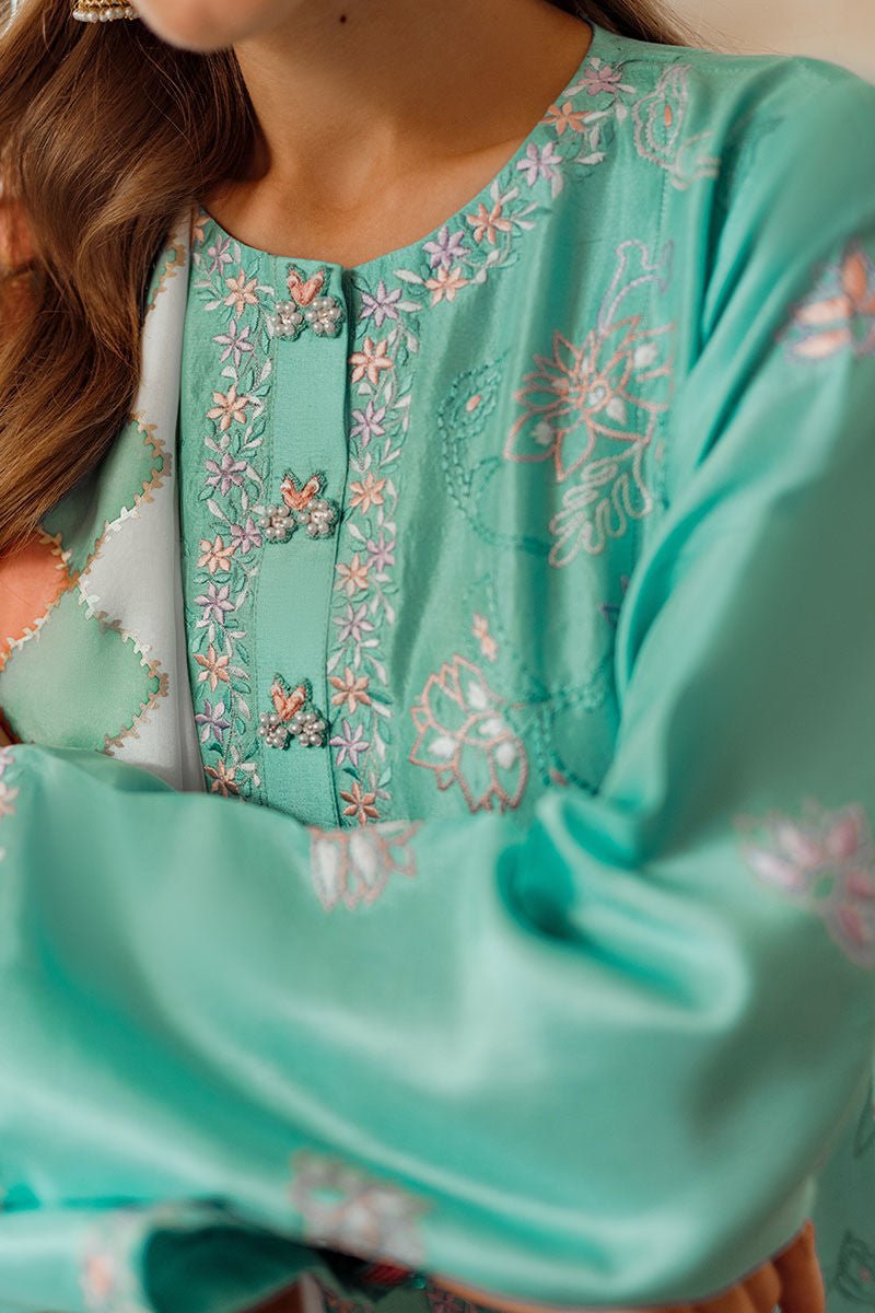 Ansab Jahangir | Luxe Pret Eid 24 | AALEYAH by Ansab Jahangir - Designer Dress - Type: Ladies Clothes - Available at Libayah - 100% Original