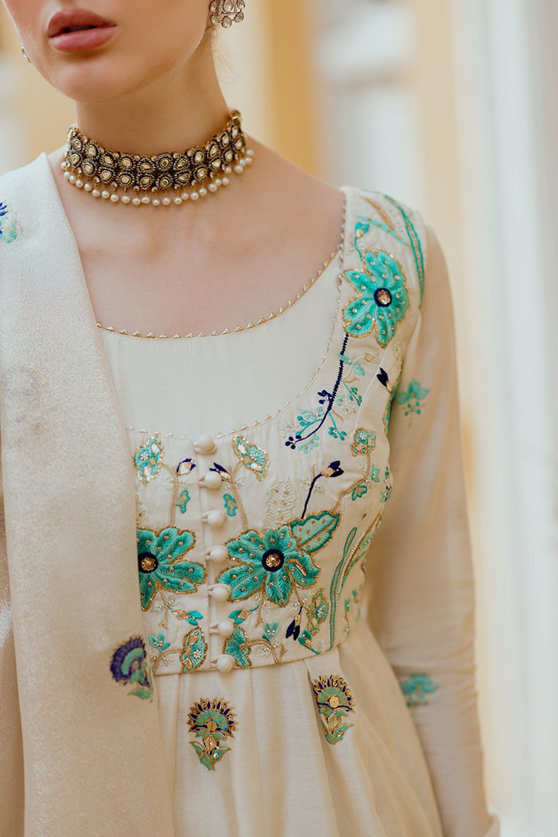 Ansab Jahangir | Luxe Pret Eid 24 | KIFAYA by Ansab Jahangir - Designer Dress - Type: Ladies Clothes - Available at Libayah - 100% Original