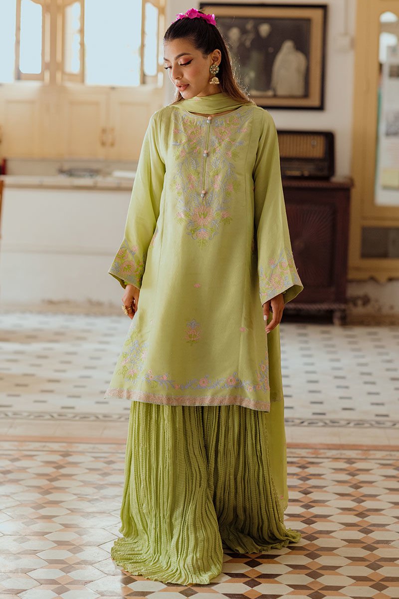 Ansab Jahangir | Luxe Pret Eid 24 | Leena by Ansab Jahangir - Designer Dress - Type: Ladies Clothes - Available at Libayah - 100% Original