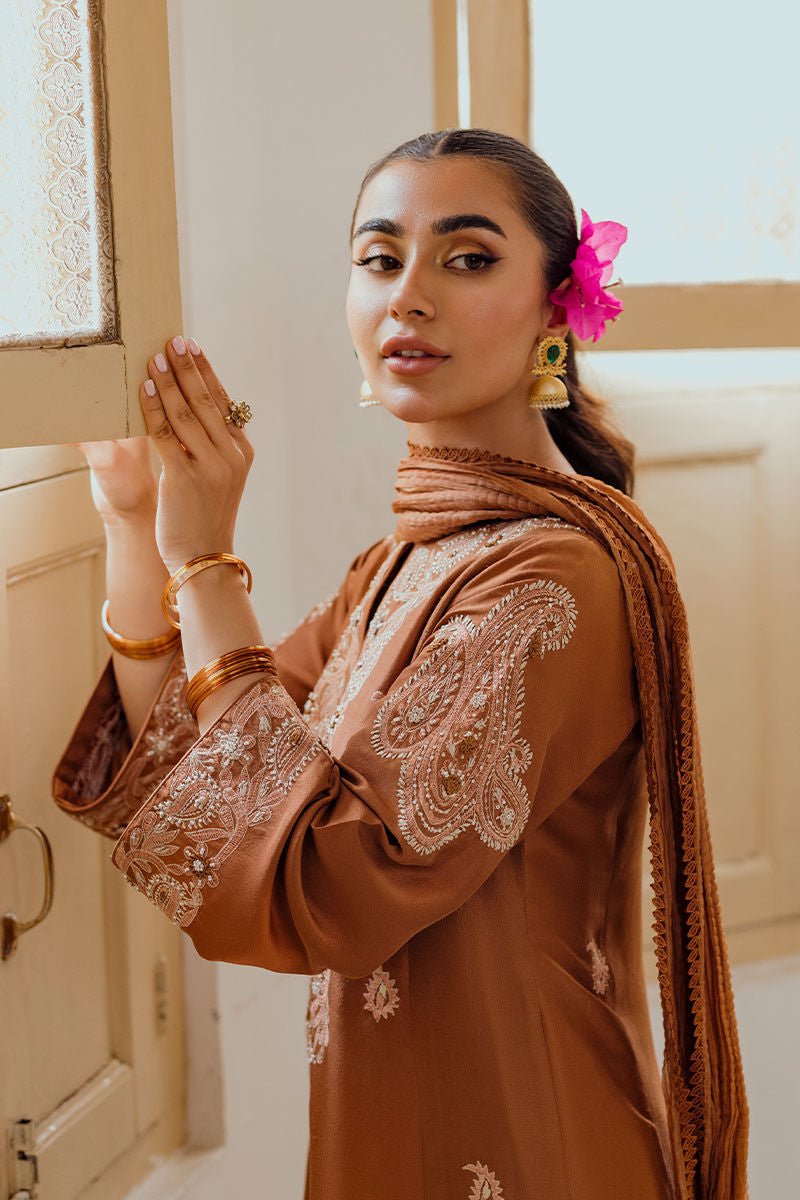 Ansab Jahangir | Luxe Pret Eid 24 | Yameena by Ansab Jahangir - Designer Dress - Type: Ladies Clothes - Available at Libayah - 100% Original