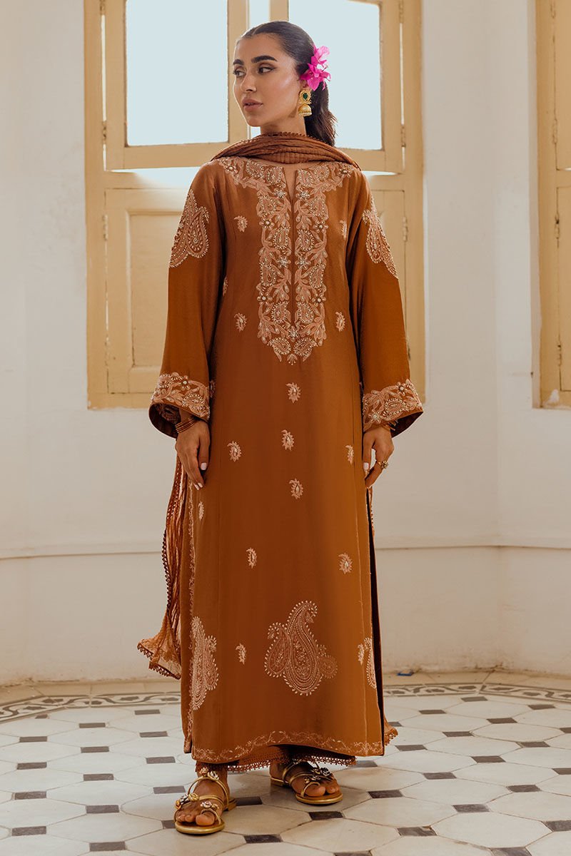 Ansab Jahangir | Luxe Pret Eid 24 | Yameena by Ansab Jahangir - Designer Dress - Type: Ladies Clothes - Available at Libayah - 100% Original