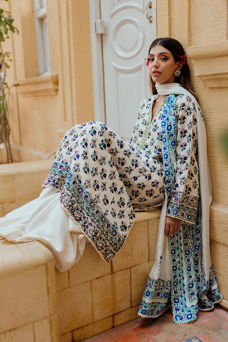 Ansab Jahangir | Luxe Pret Eid 24 | ZAYA by Ansab Jahangir - Designer Dress - Type: Ladies Clothes - Available at Libayah - 100% Original
