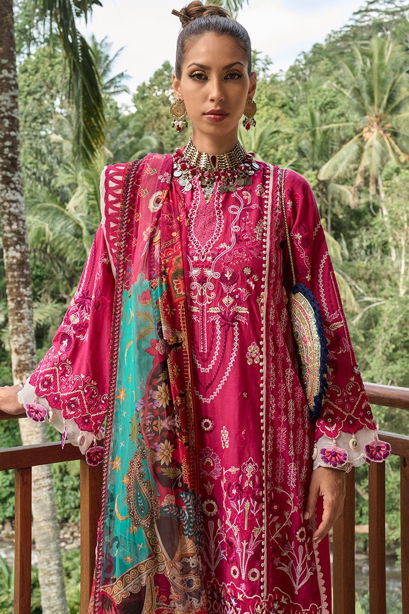 Ansab Jahangir | Zoha Lawn 24 | CHAMPACA by Ansab Jahangir - Designer Dress - Type: Ladies Clothes - Available at Libayah - 100% Original