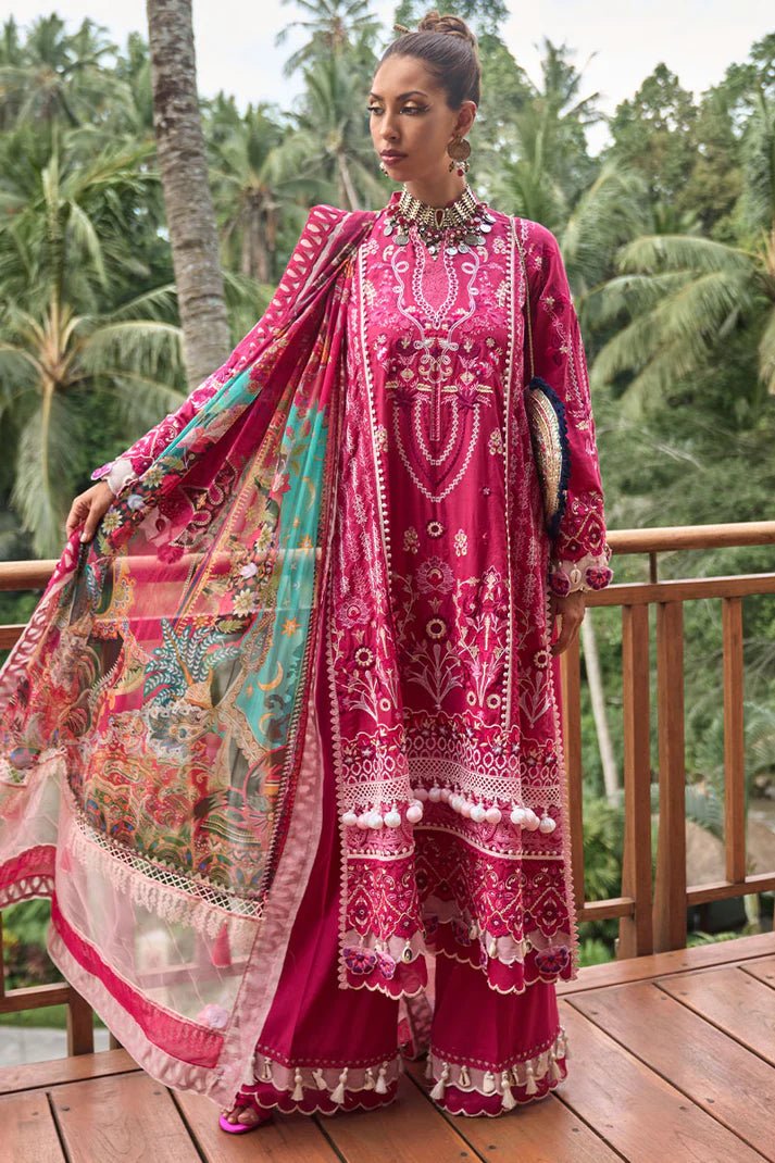 Ansab Jahangir | Zoha Lawn 24 | CHAMPACA by Ansab Jahangir - Designer Dress - Type: Ladies Clothes - Available at Libayah - 100% Original