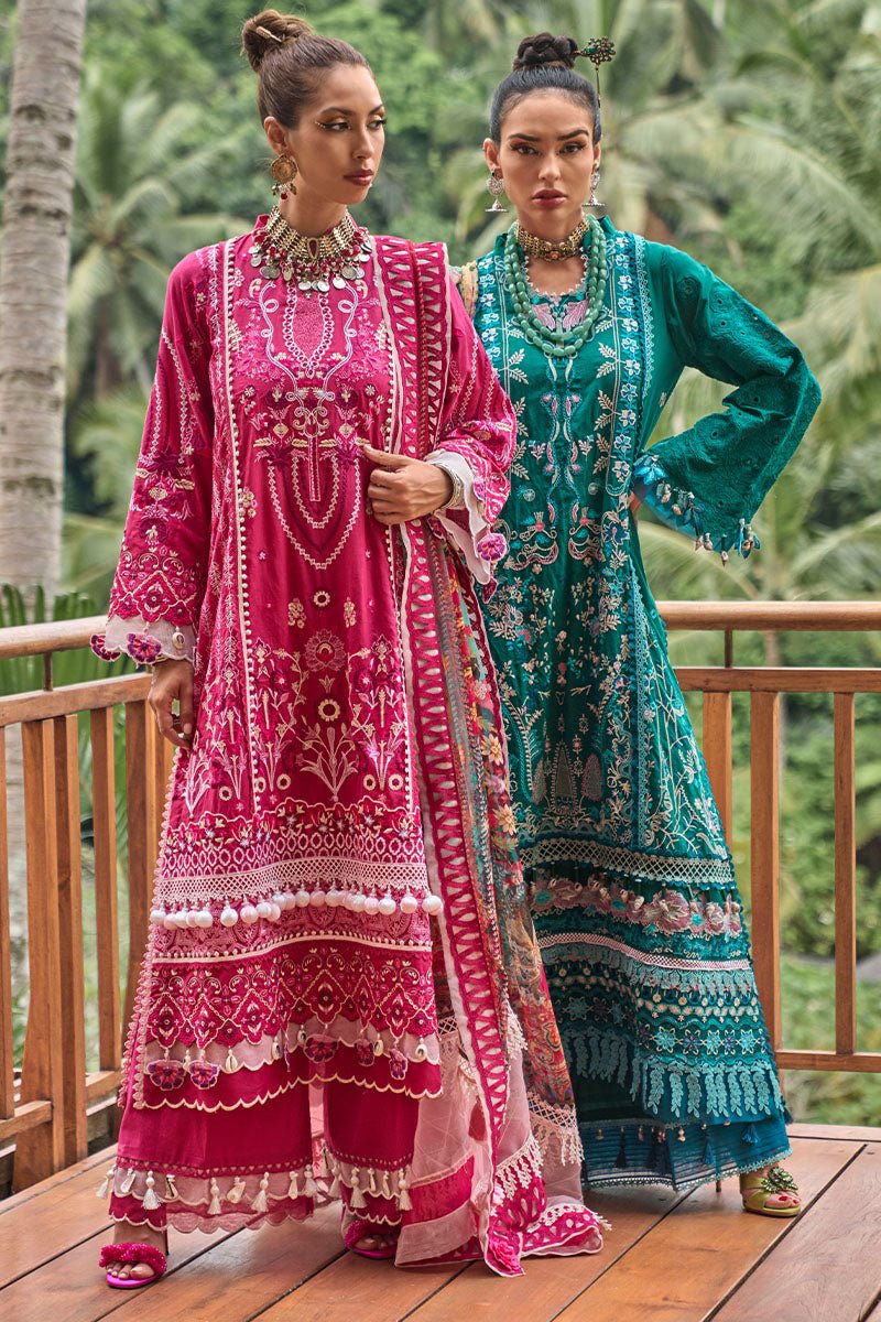 Ansab Jahangir | Zoha Lawn 24 | CHAMPACA by Ansab Jahangir - Designer Dress - Type: Ladies Clothes - Available at Libayah - 100% Original