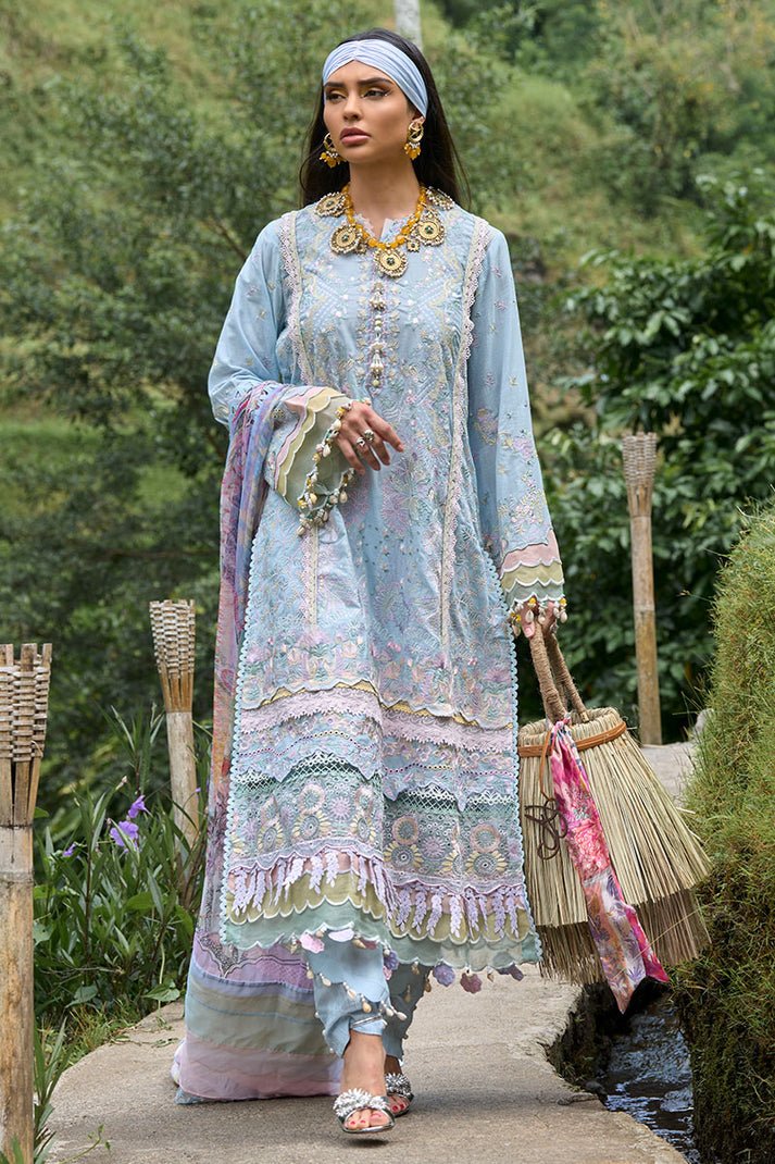 Ansab Jahangir | Zoha Lawn 24 | HELICONIA by Ansab Jahangir - Designer Dress - Type: Ladies Clothes - Available at Libayah - 100% Original