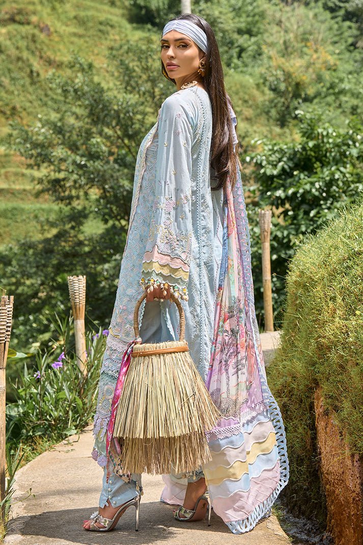 Ansab Jahangir | Zoha Lawn 24 | HELICONIA by Ansab Jahangir - Designer Dress - Type: Ladies Clothes - Available at Libayah - 100% Original