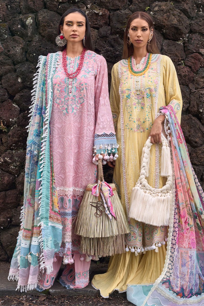 Ansab Jahangir | Zoha Lawn 24 | MARIGOLD by Ansab Jahangir - Designer Dress - Type: Ladies Clothes - Available at Libayah - 100% Original