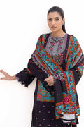 Gul Ahmed | Winter Collection 24 | Khaddar Suit with Printed Pashmina Dupatta AP-42030 by Gul Ahmed - Designer Dress - Type: Ladies Clothes - Available at Libayah - 100% Original