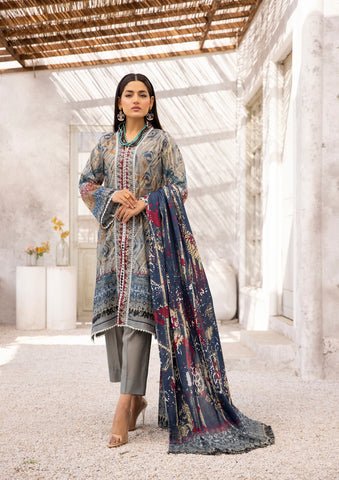 Art & Style | Monsoon Collection | D#04 by Art & Style - Designer Dress - Type: Ladies Clothes - Available at Libayah - 100% Original