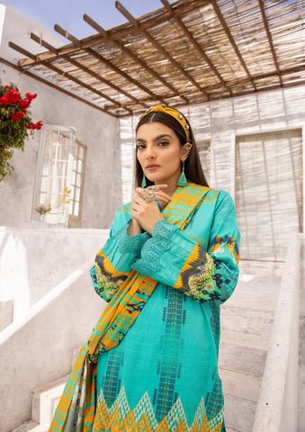 Art & Style |Monsoon Collection | D#07 by Art & Style - Designer Dress - Type: Ladies Clothes - Available at Libayah - 100% Original