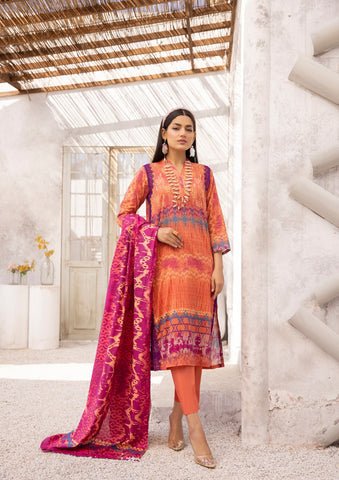 Art & Style |Monsoon Collection | D#09 by Art & Style - Designer Dress - Type: Ladies Clothes - Available at Libayah - 100% Original