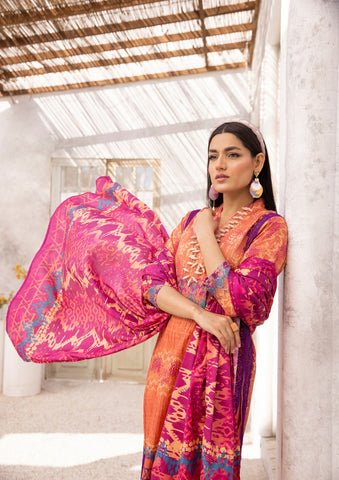 Art & Style |Monsoon Collection | D#09 by Art & Style - Designer Dress - Type: Ladies Clothes - Available at Libayah - 100% Original