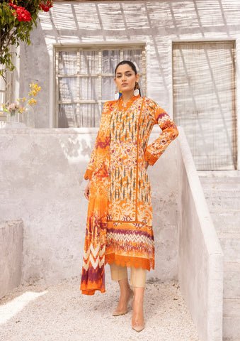 Art & Style |Monsoon Collection | D#12 by Art & Style - Designer Dress - Type: Ladies Clothes - Available at Libayah - 100% Original