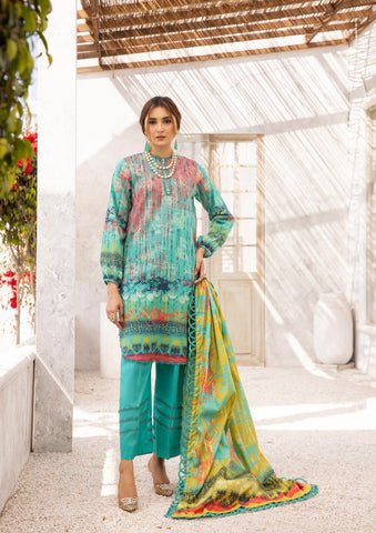 Art & Style | Monsoon Collection | D#18 by Art & Style - Designer Dress - Type: Ladies Clothes - Available at Libayah - 100% Original