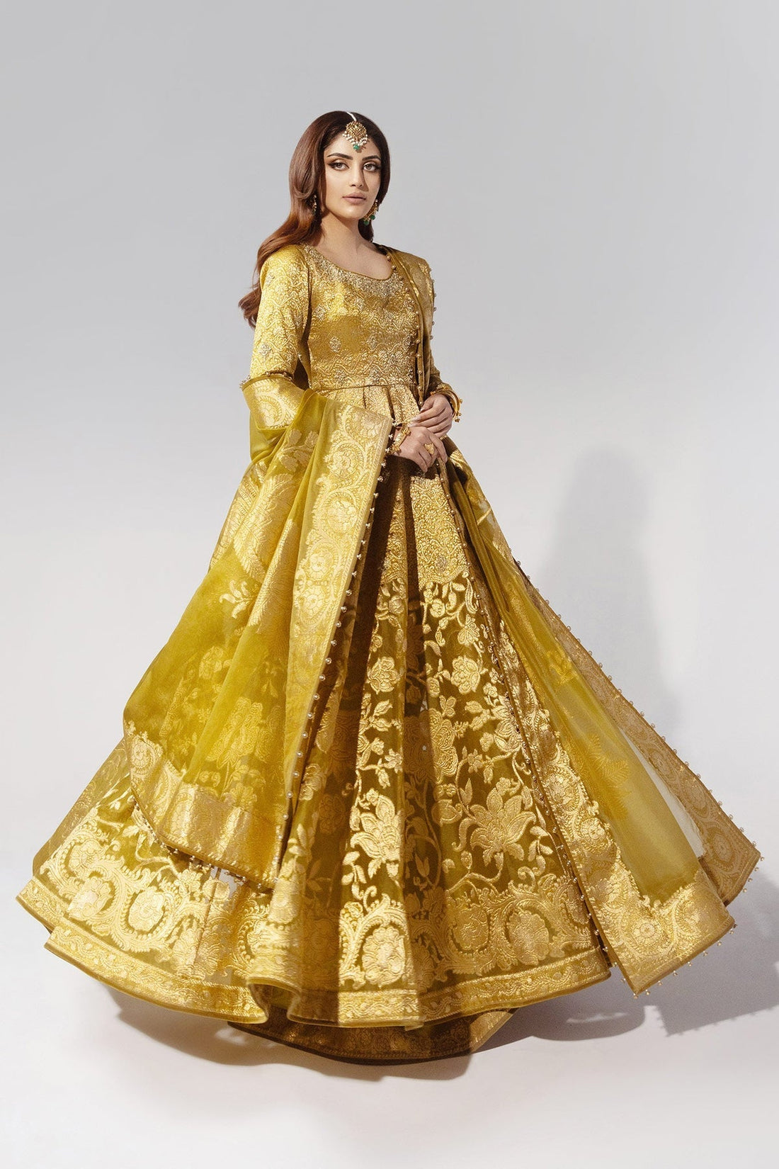 Fahad Hussayn | Formals 2024 | Aruhan by Fahad Hussayn - Designer Dress - Type: Ladies Clothes - Available at Libayah - 100% Original