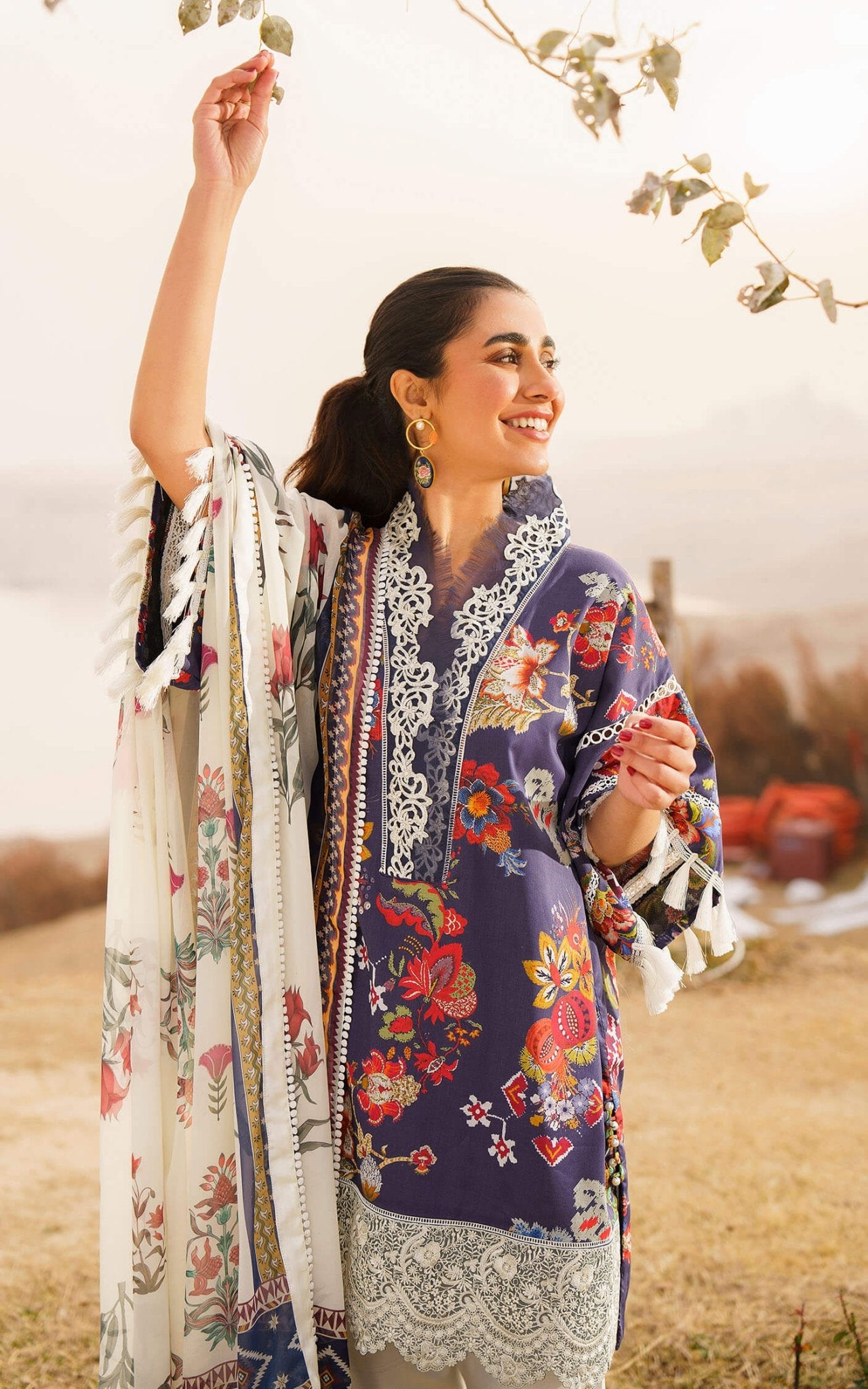 Asifa and Nabeel | Meraki Summer 24 | ALORA-U141M003 by Asifa and Nabeel - Designer Dress - Type: Ladies Clothes - Available at Libayah - 100% Original