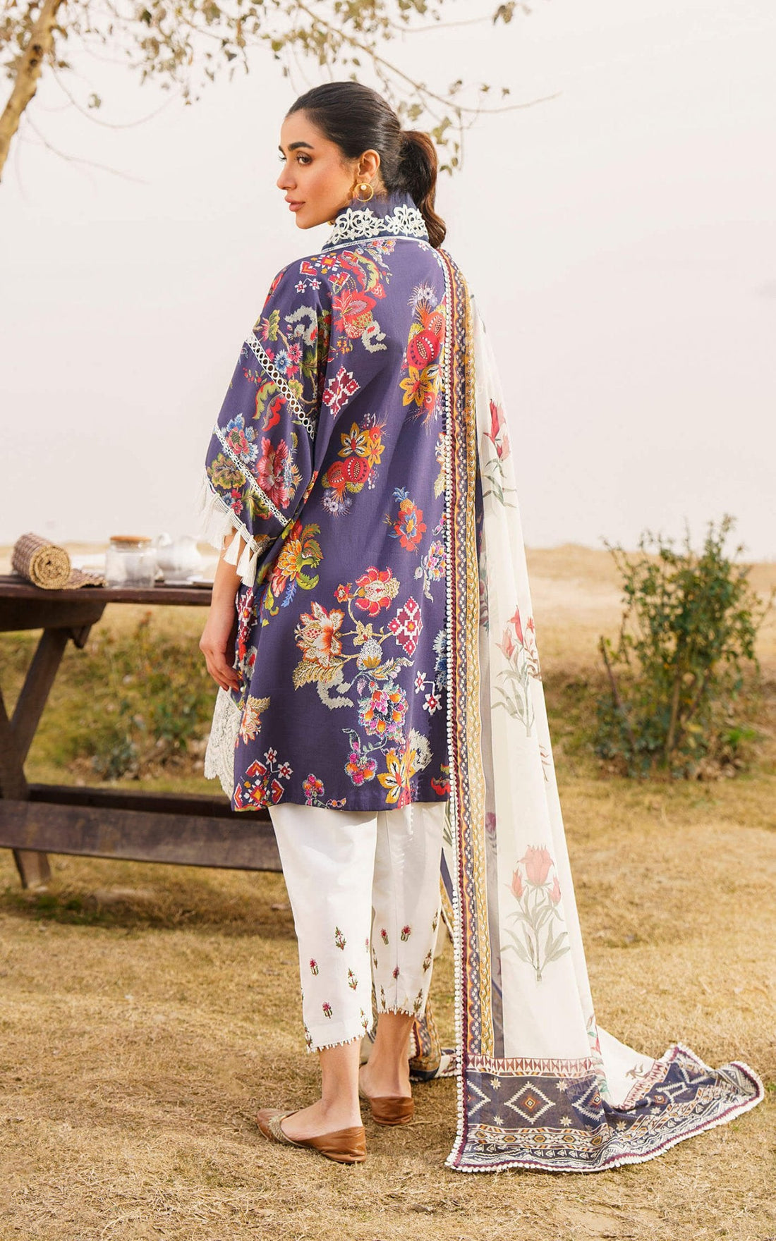 Asifa and Nabeel | Meraki Summer 24 | ALORA-U141M003 by Asifa and Nabeel - Designer Dress - Type: Ladies Clothes - Available at Libayah - 100% Original