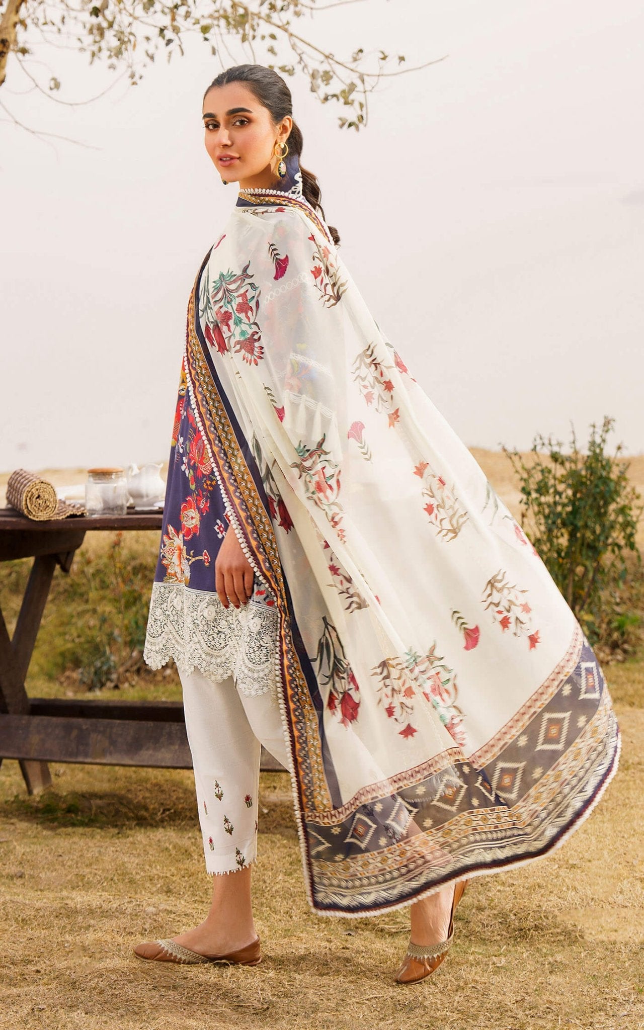 Asifa and Nabeel | Meraki Summer 24 | ALORA-U141M003 by Asifa and Nabeel - Designer Dress - Type: Ladies Clothes - Available at Libayah - 100% Original
