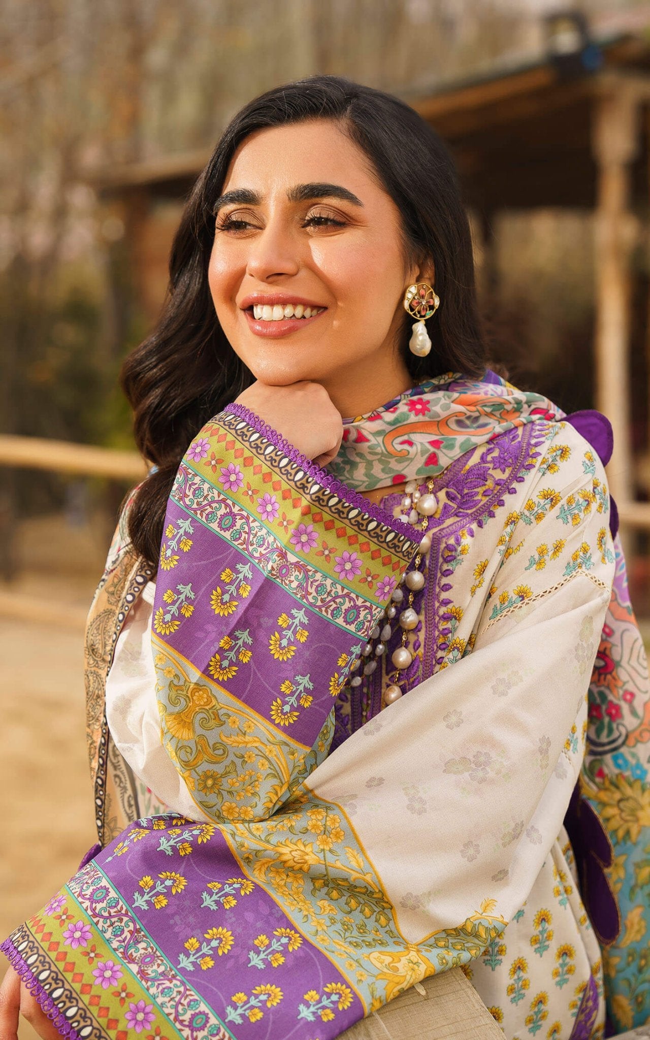 Asifa and Nabeel | Meraki Summer 24 | ALYSSA by Asifa and Nabeel - Designer Dress - Type: Ladies Clothes - Available at Libayah - 100% Original