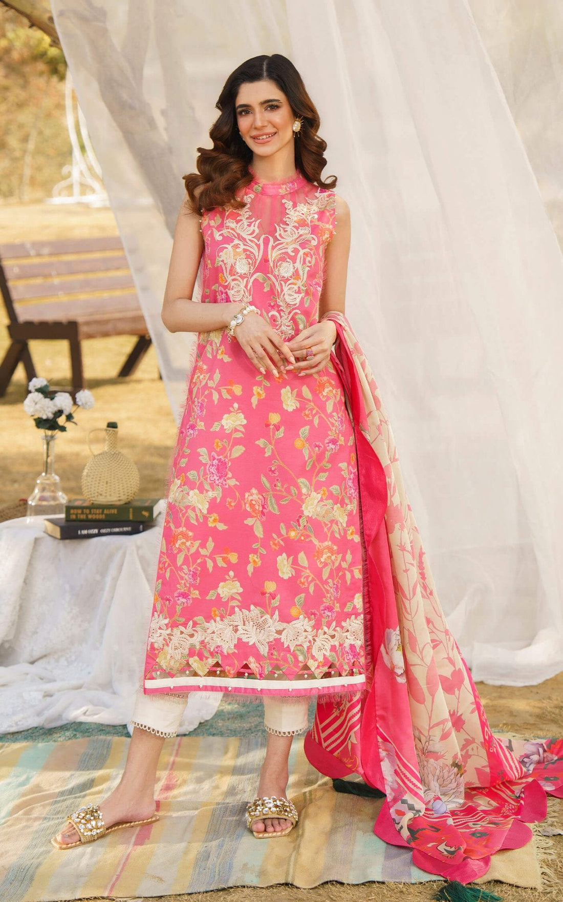 Asifa and Nabeel | Meraki Summer 24 | ANIKA-U141M012 by Asifa and Nabeel - Designer Dress - Type: Ladies Clothes - Available at Libayah - 100% Original