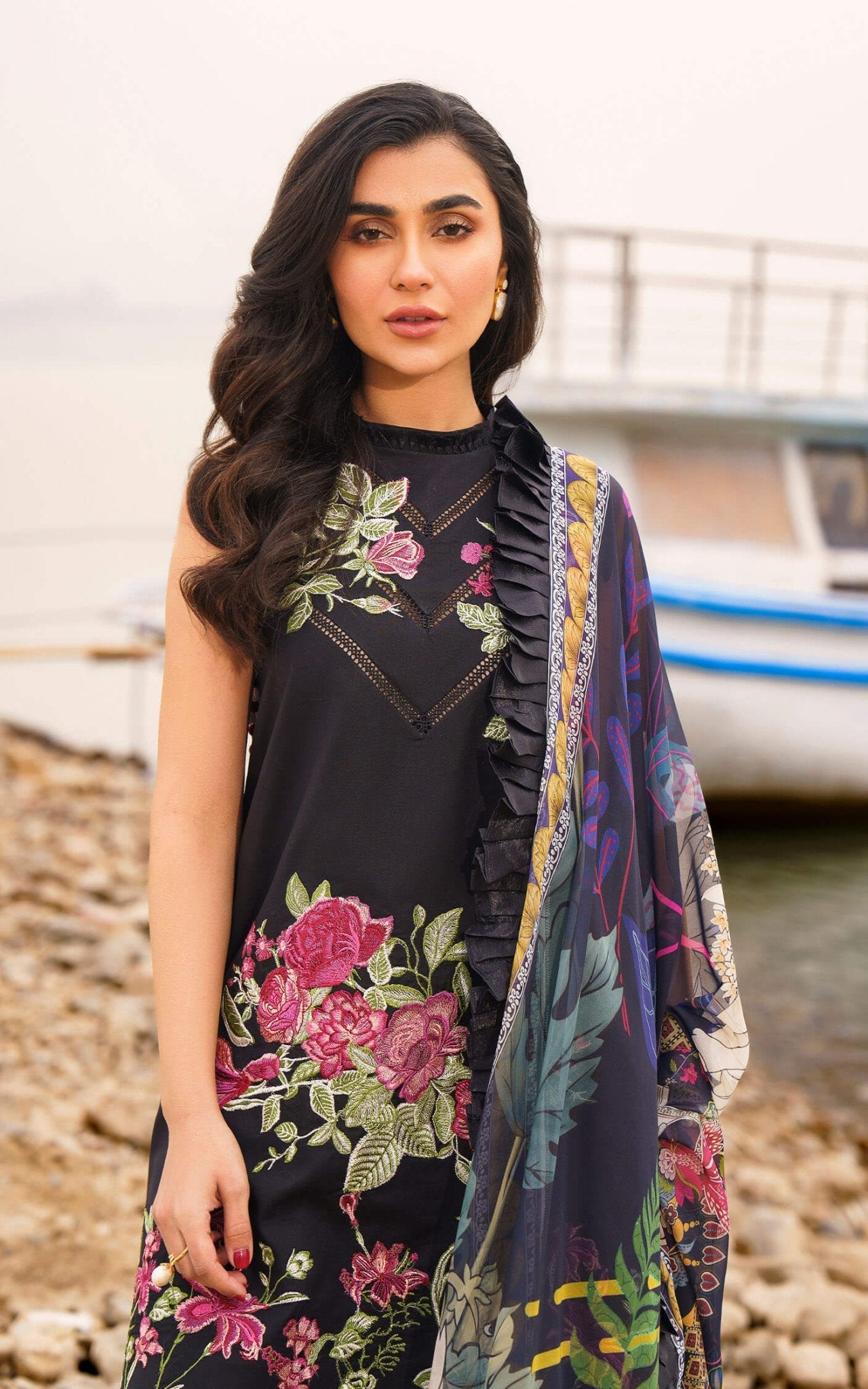 Asifa and Nabeel | Meraki Summer 24 | DAPHNE-U141M019 by Asifa and Nabeel - Designer Dress - Type: Ladies Clothes - Available at Libayah - 100% Original