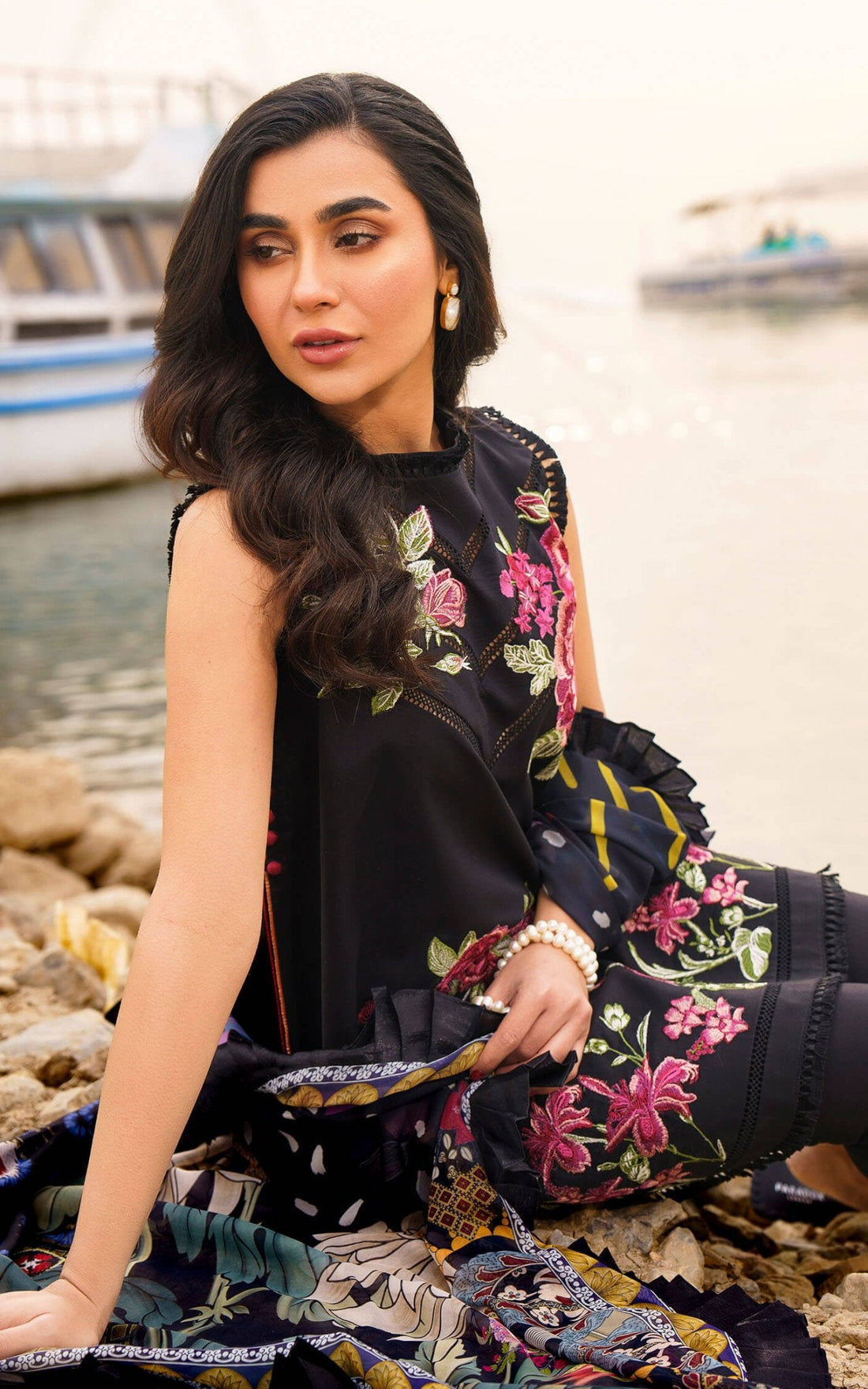 Asifa and Nabeel | Meraki Summer 24 | DAPHNE-U141M019 by Asifa and Nabeel - Designer Dress - Type: Ladies Clothes - Available at Libayah - 100% Original