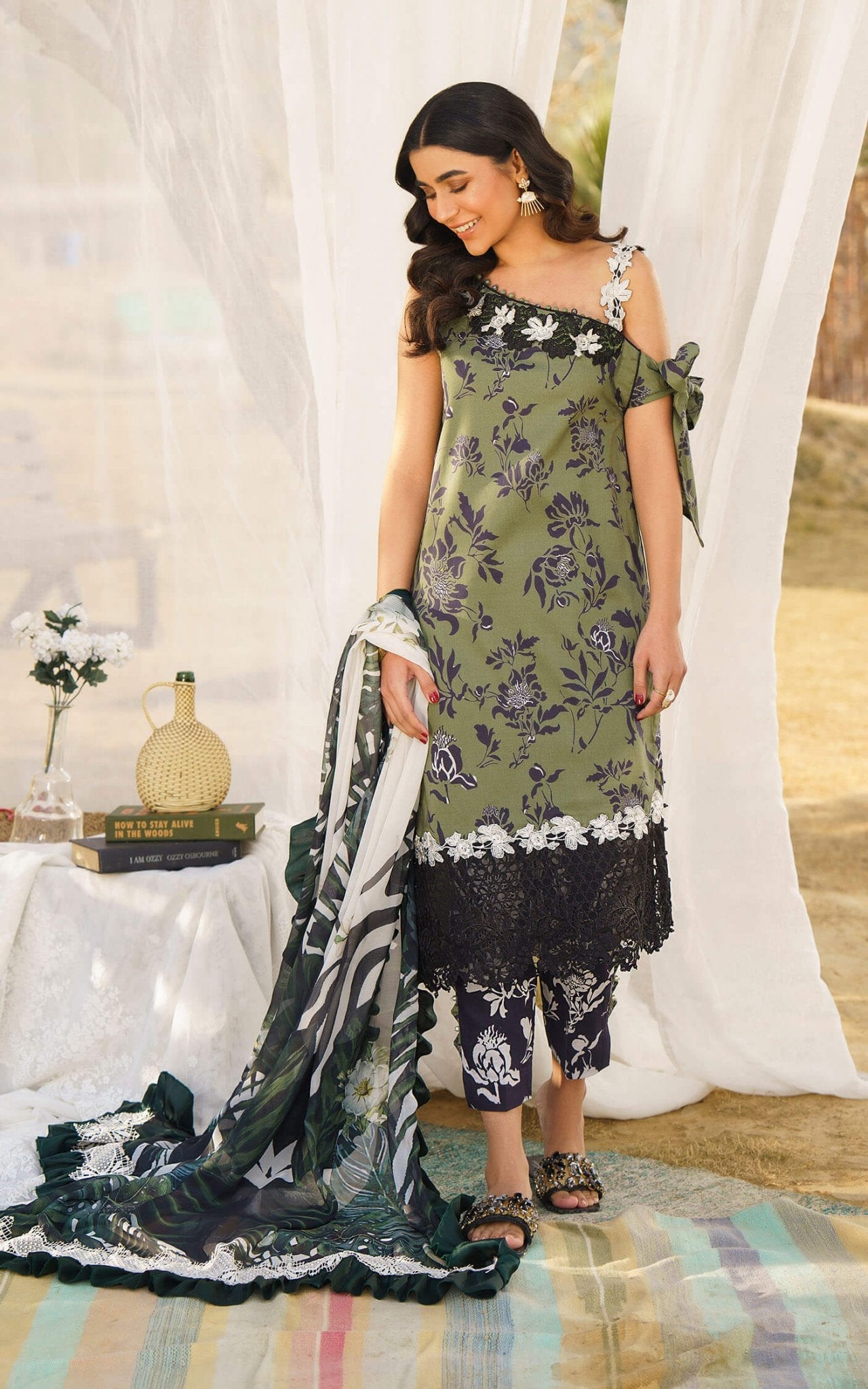 Asifa and Nabeel | Meraki Summer 24 | DARCY-U141M011 by Asifa and Nabeel - Designer Dress - Type: Ladies Clothes - Available at Libayah - 100% Original