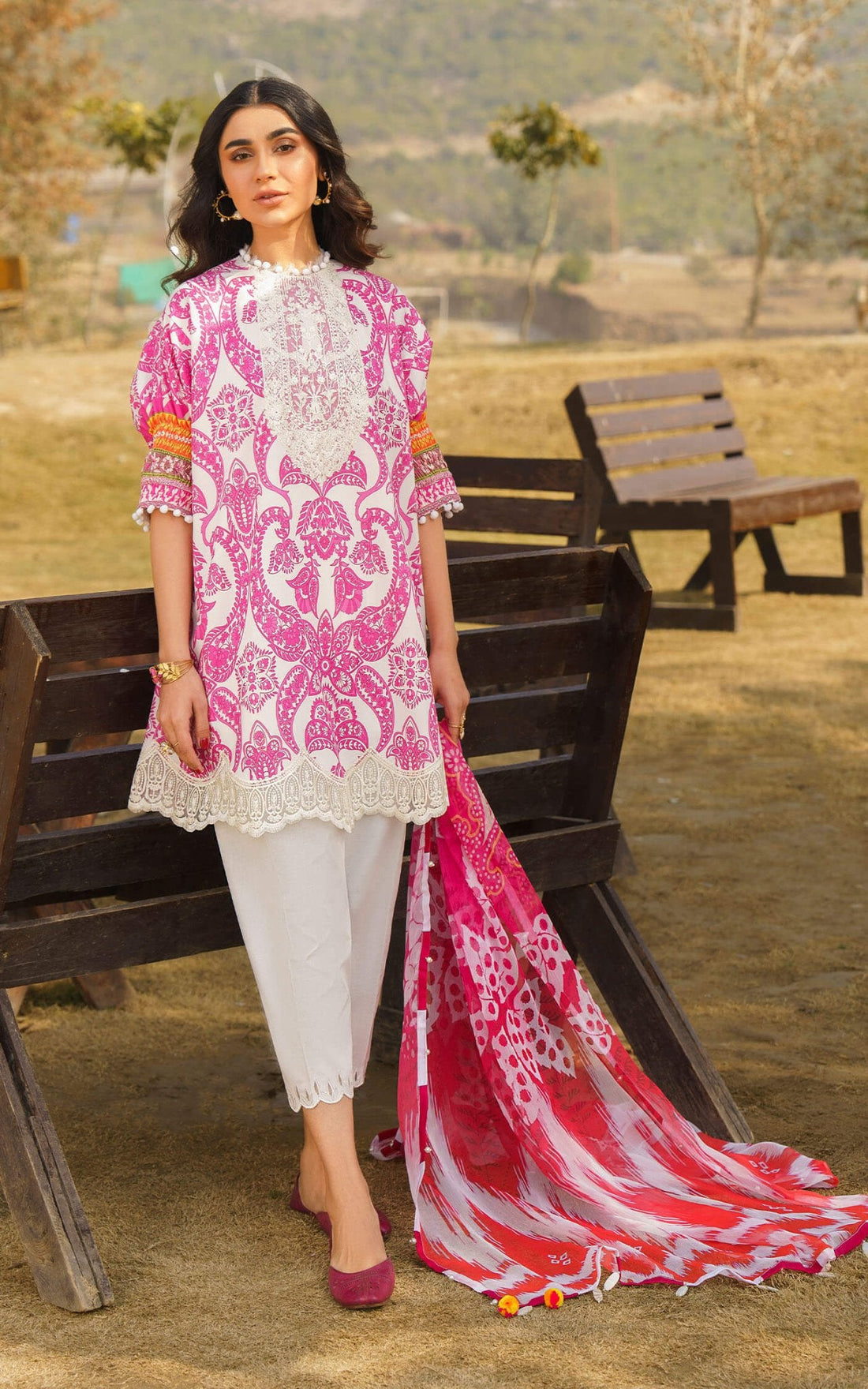 Asifa and Nabeel | Meraki Summer 24 | Fia by Asifa and Nabeel - Designer Dress - Type: Ladies Clothes - Available at Libayah - 100% Original