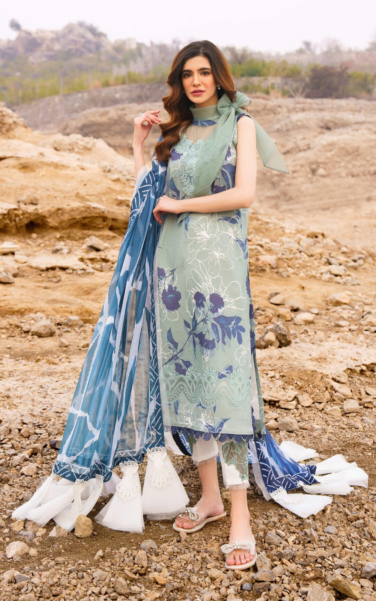 Asifa and Nabeel | Meraki Summer 24 | Miya by Asifa and Nabeel - Designer Dress - Type: Ladies Clothes - Available at Libayah - 100% Original