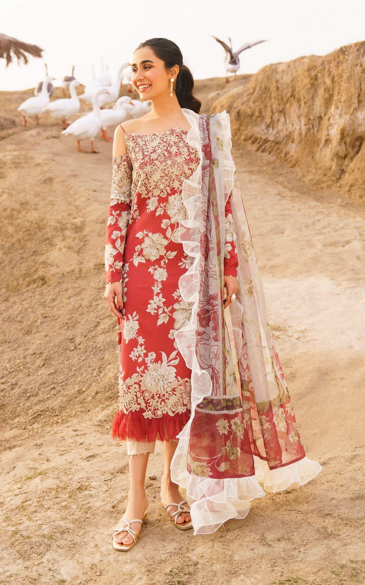 Asifa and Nabeel | Meraki Summer 24 | SIA-U141M006 by Asifa and Nabeel - Designer Dress - Type: Ladies Clothes - Available at Libayah - 100% Original