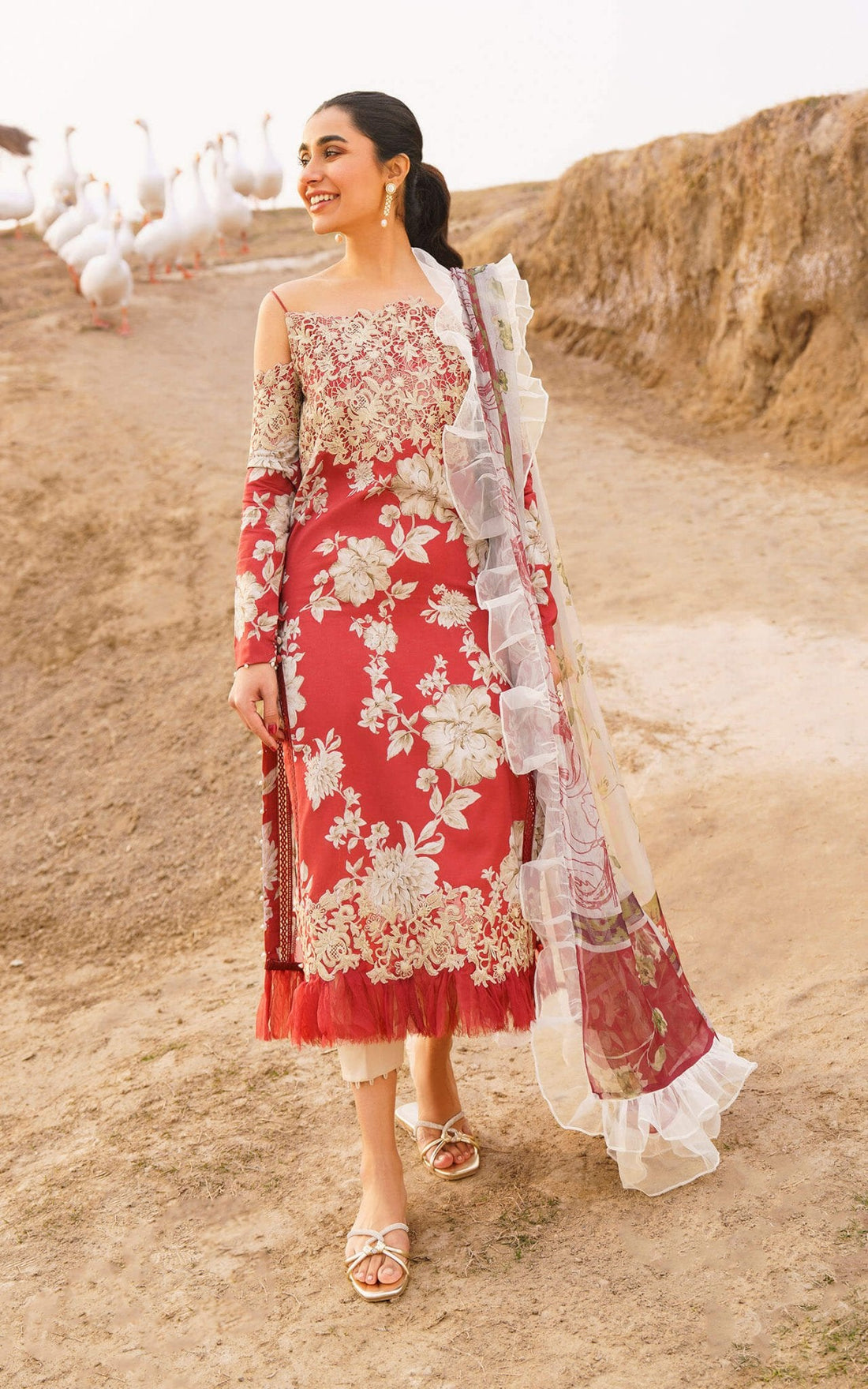 Asifa and Nabeel | Meraki Summer 24 | SIA-U141M006 by Asifa and Nabeel - Designer Dress - Type: Ladies Clothes - Available at Libayah - 100% Original
